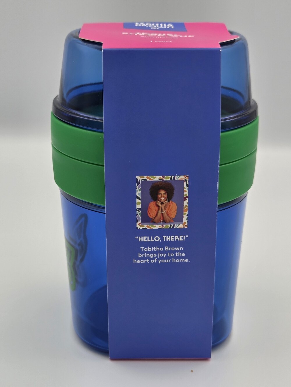 Tabitha Brown X Target Blue & Green Travel Snack Cup Nwt